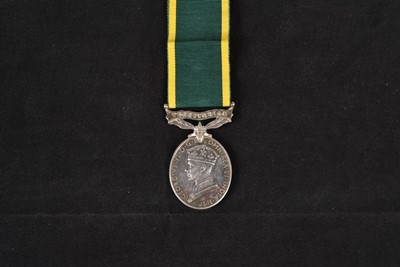 Lot 706 - A British Territorial Efficiency medal