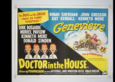 Lot 185 - Doctor In The House / Genevieve UK Quad Poster