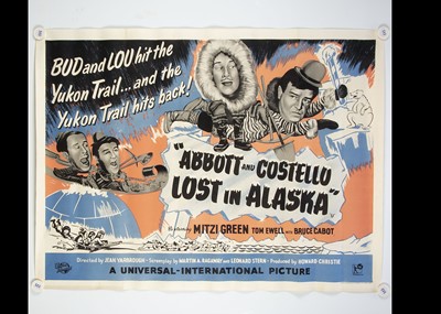 Lot 188 - Lost In Alaska (1952) UK Quad Poster