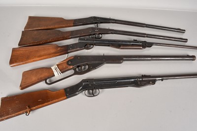 Lot 747 - A group of five air rifles