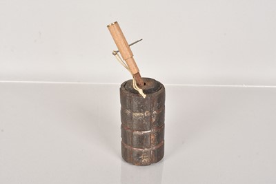 Lot 781 - An inert WWI British Battye grenade