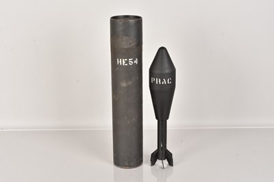 Lot 792 - An inert HE54 Practice Rifle Grenade