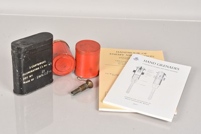 Lot 804 - Two Post WWII No.36 Mills Detonator Tins