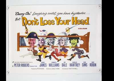 Lot 196 - Carry On Don't Lose Your Head (1966) Quad Poster