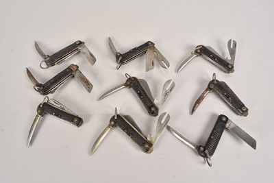 Lot 817 - A collection of nine Jack Knives