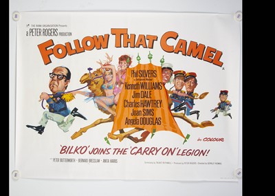 Lot 198 - Follow That Camel (1967) Quad Poster