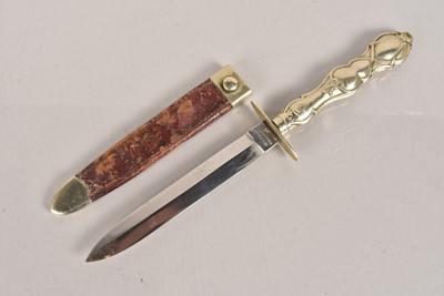 Lot 855 - A Manson of Sheffield Boot Knife