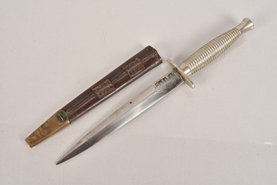 Lot 856 - A Post War Fairbairn Sykes Fighting Dagger by Wilkinsons