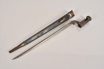 Lot 869 - A British 1842 Pattern Irish Constabulary Socket Bayonet