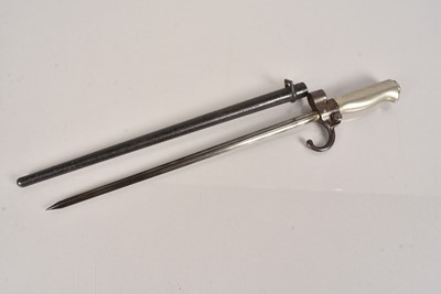 Lot 870 - A Rare Polish Captured French Lebel Bayonet