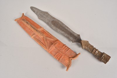 Lot 879 - A Congolese Salampasu Swords