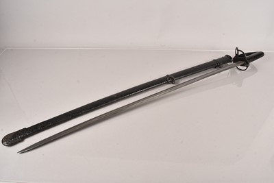 Lot 887 - A Continental Cavalry sword