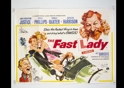 Lot 204 - The Fast Lady (1962) Quad Poster