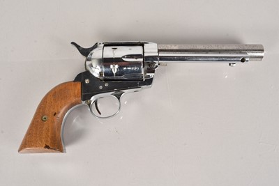 Lot 910 - A German Single Action Blank Firing Revolver