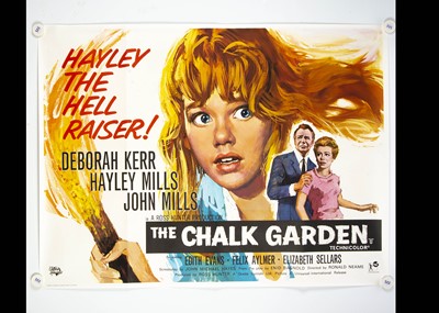 Lot 207 - Chalk Garden (1964) UK Quad poster