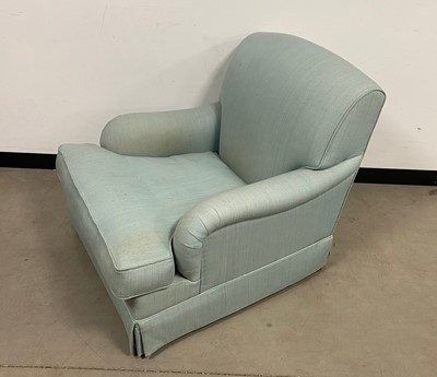 Lot 3 - A second half 20th century upholstered armchair