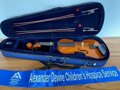 Lot 17 - A modern student's violin by Andreas Zeller