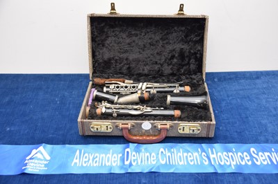 Lot 21 - A vintage Regent clarinet by Boosey & Hawkes in hard case