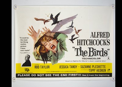 Lot 210 - The Birds (1963) Quad Poster