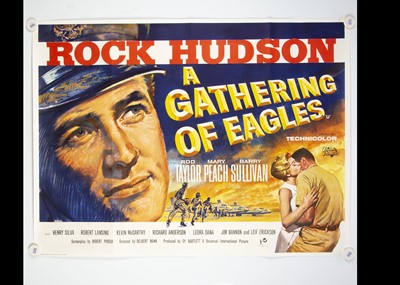 Lot 211 - A Gathering Of Eagles (1963) Quad Poster