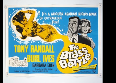 Lot 212 - Brass Bottle (1964) Quad Poster