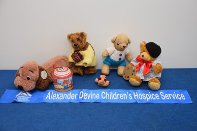 Lot 56 - Five 1970s and later soft toys