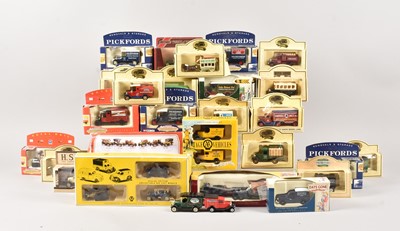 Lot 65 - A collection of modern diecast vans and lorries