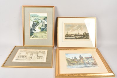 Lot 72 - Four framed artworks