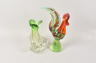 Lot 87 - Two Murano glass items