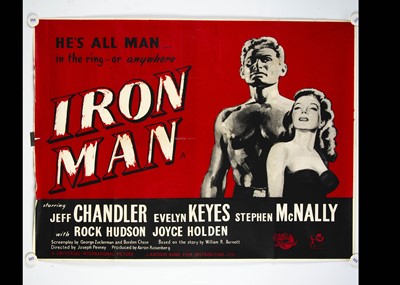 Lot 217 - Iron Man (1952) Quad Poster