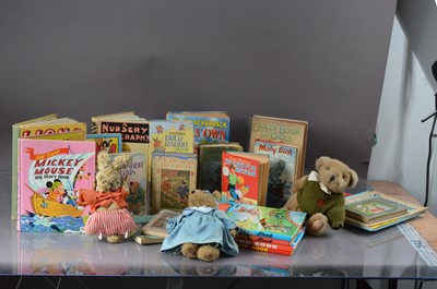 Lot 104 - A lovely collection of Childhood books from the first part of the 20th century, various others and teddies bears