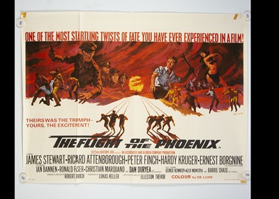 Lot 223 - The Flight Of The Phoenix (1965) Quad poster