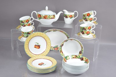 Lot 177 - A good Royal Doulton "Augustine" pattern breakfast set circa 1994