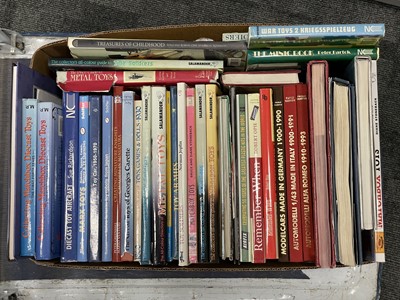 Lot 198 - A large collection of Toy and Model Railway books