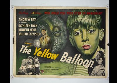 Lot 228 - The Yellow Balloon (1951) Quad Poster