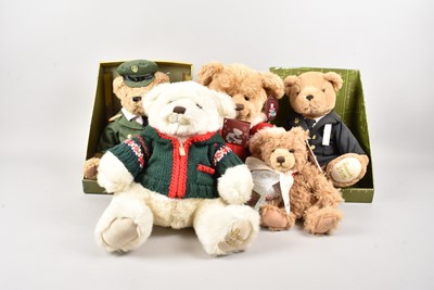 Lot 254 - Five modern Harrod's Teddy bears