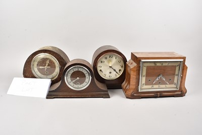 Lot 262 - Ten Art Deco mantle clocks