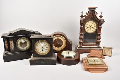 Lot 263 - Clocks and Barometers