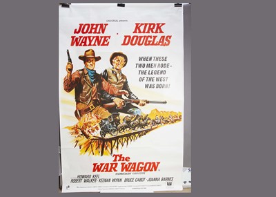Lot 234 - The War Wagon (1967) Bus Stop Poster
