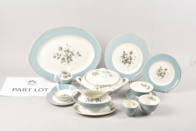 Lot 285 - An extensive quantity of Royal Doulton Rose Elegans pattern dinner service