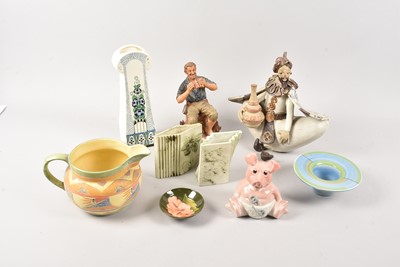 Lot 298 - A collection of Art Deco and later ceramics