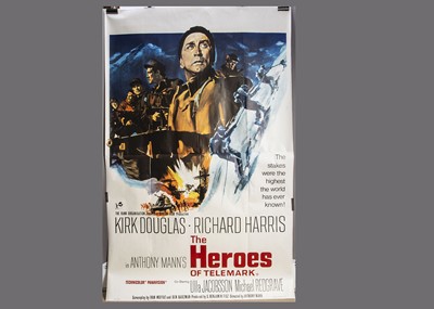 Lot 237 - Heroes of Telemark (1965) Bus Stop Poster