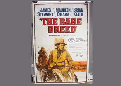 Lot 238 - The Rare Breed (1966) Bus Stop Poster