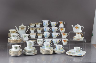 Lot 315 - A collection of tea sets