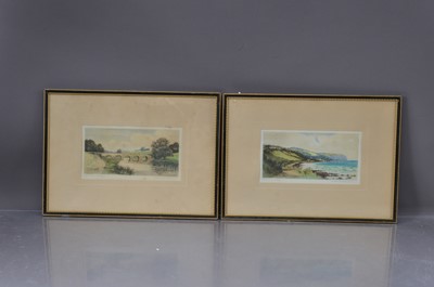 Lot 334 - Original proof etchings by R Cresswell