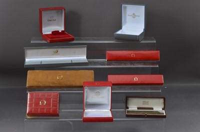 Lot 358 - Good Omega watch boxes