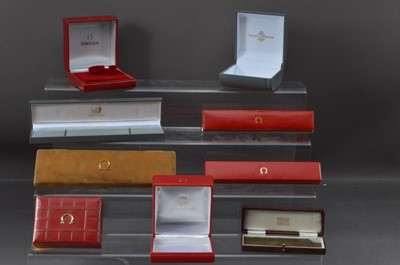 Lot 358 - Good Omega watch boxes