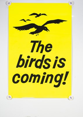 Lot 248 - The Birds (1963) Double Crown Advance Poster