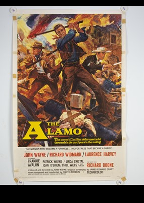 Lot 253 - The Alamo (1960) US One Sheet Poster