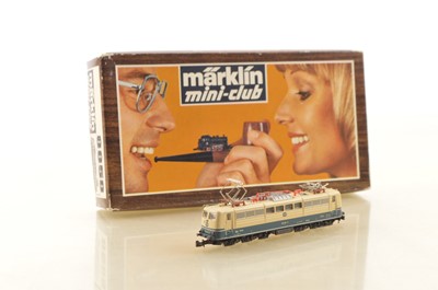 Lot 10 - Marklin Mini Club Z Gauge German Diesel Locomotive